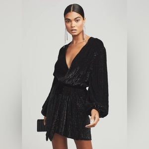 Gabrielle Sequin Robe Mini Dress | Retrofete